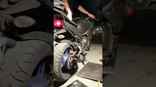 2014 Yamaha XJ6 Black Widow Exhaust