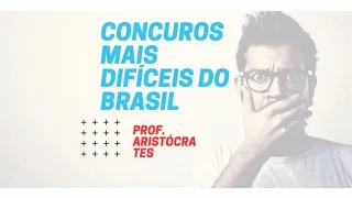 3 CONCURSOS MAIS DIFÍCEIS DO BRASIL 😯