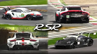 How the sound of the 991.2 RSR has changed over the years: 2017-22 Porsche GTE-class car tribute!