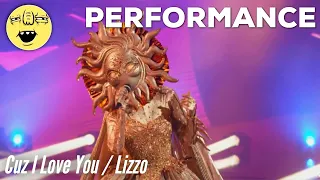 Sun performs "Cuz I Love You" by Lizzo | Season 4 -  THE MASKED SINGER