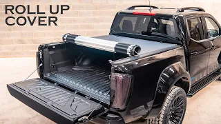 Nissan Navara NP300 New Soft Roll Up Tonneau Cover / Load Bed Cover (UK)