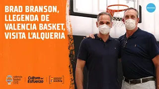 Brad Branson visita L'Alqueria del Basket