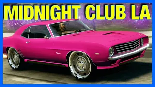 The PINK Slip Cars : Midnight Club LA  Let's Play (Part 2)