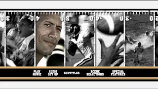 Gridiron Gang DVD Menu