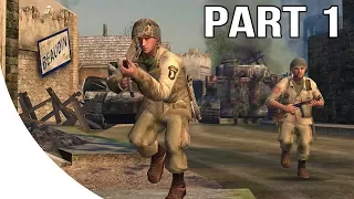 Call of Duty 1 Gameplay Walkthrough Part 1 - American Campaign - 101st Airborne