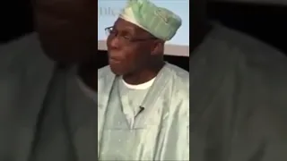 What Obasanjo said about Atiku