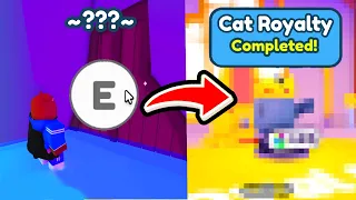 🥳✨ How to UNLOCK *SECRET CAT THRONE *ROOM in Pet Simulator X +! HUGE GREEN BALLOON CAT! (Roblox)