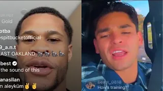 “Your Mom FAINTED when I dropped you with OSTARINE left Hook”— Ryan Garcia Tells Devin Haney