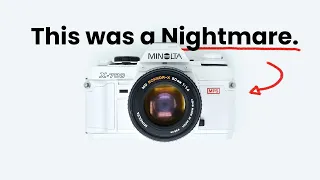 Iconic 80's Film Camera gets an Overhaul - Minolta X-700 CLA & Repaint