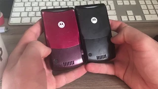 Обзор моих Motorola V3 и V3i