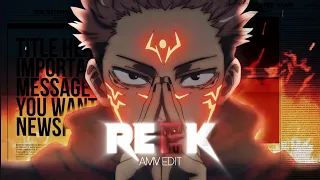 REEK - Sukuna「 EDIT / AMV」QUICK !