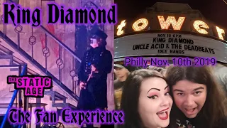 KING DIAMOND FAN REVIEW - TOWER THEATER 11-10-19