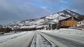 Colorado Dashcam - I-70 Ski Traffic Boulder To Edwards Round Trip - 12/23/2020