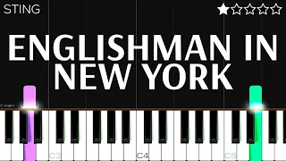 Sting - Englishman In New York | EASY Piano Tutorial