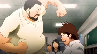 Baki was punched in the head by the teacher to stop him from dozing and then...