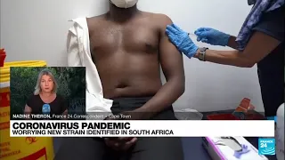 South African scientists detect worrying new virus variant amid spike • FRANCE 24 English