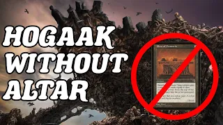 HOGAAK WITHOUT ALTAR?! Legacy BUG Hogaak without the milling combo MTG