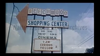"I Am Curious Yellow" at the Beechwood Shopping Center in Athens, Ga. (October 13, 1971)