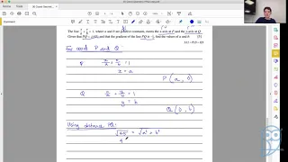 AS Pure Mathematics Past Paper Questions - Coordinate Geometry