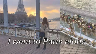 TRAVEL VLOG: 48 HOURS IN PARIS | Christmas Markets, What I wore & Exploring the city!