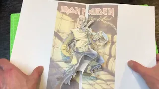 Making of: the Iron Maiden Piece of Mind 40th Anniversary Pop-Up (time lapse)