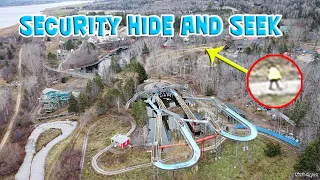 Exploring the Abandoned Upper Clements Amusement Park (SECURITY HIDE & SEEK!)