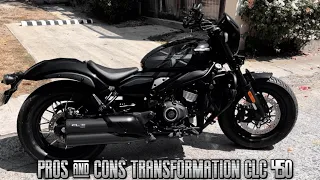 PROS AND CONS | TRANSFORMATION | CFMOTO 450CL-C 2024