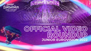 Junior Eurovision 2022: Official Video Roundup - All 16 Songs - #SpinTheMagic