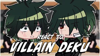 past classmates react to villain deku! | bkdk/bakudeku? | mha/bnha | middleschool |