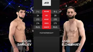 Басир Саралиев vs. Амир Эльжуркаев | Basir Saraliev vs. Amir Elzhurkaev | ACA 171