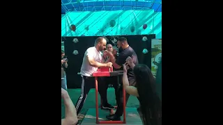 Иван Матюшенко, Заур Пайзулаев Левша. Armwrestling levsha.