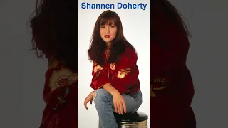 Shannen Doherty Celebrity American Actress 80s 90s Pics #shorts #hollywood #celebrities #2023