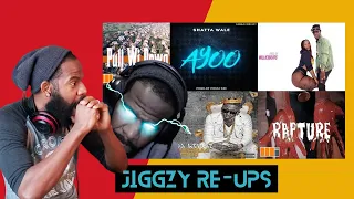 JIGGZY 5 IN 1 HYPE REACTIONS !  SHATTA WALE  HITS OF THE PAST #shattawale #Jiggzyhypereactions