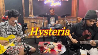 Muse - Hysteria ll cover ll Live Recording ( By Dens Gonjalez )