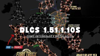 OBTENER E INSTALAR DLC'S 1.50.1.0S | IDEAL PARA MAPAS | ETS2 1.50