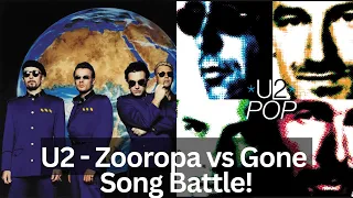 U2 Reaction - Zooropa vs Gone Song Battle!