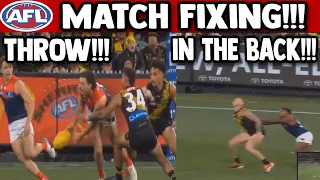 AFL- Match Fixing PROOF | Richmond vs Melbourne | Round 7 2024