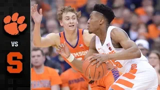 Clemson vs. Syracuse Basketball Highlights (2018-19)