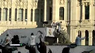 Iker Casillas corona a la Diosa Cibeles