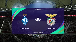 Dynamo Kyiv vs SL Benfica (17/08/2022) Final UEFA Champions League PES 2021