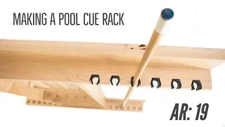 Making A Pool Cue Rack - X-Carve CNC