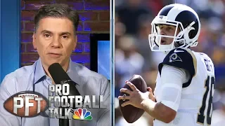 Jared Goff played one of his best games in 55-40 loss | Pro Football Talk | NBC Sports