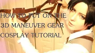 LEVI SHOWS HOW TO PUT 3DMG ON(Harness belts)(Actual Tutorial) Attack On Titan/Shingeki No Kyojin