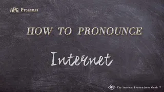 How to Pronounce Internet (Real Life Examples!)