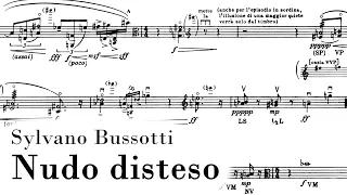 Sylvano Bussotti - Nudo disteso. Una cadenza per viola [w/score]