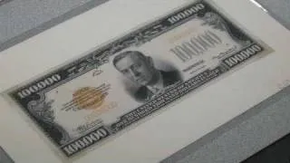 American Artifacts Clip: $100,000 Currency Note