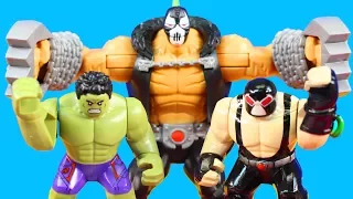 Mini Hulk Helps Rescue Village | Bane Family