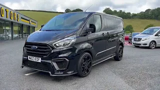 2023 Ford Transit Custom Motion R Design in Red available at Castle Motors