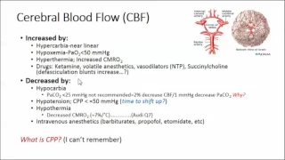 Keyword Review: NeuroAnesthesia Part 1 - Dr. Dority