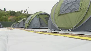 City of San Diego opens first 'Safe Sleeping' site in Golden Hill